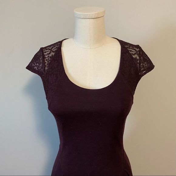 Anthropologie Deletta Interspersed  Ponte Dress - Picture 3 of 14